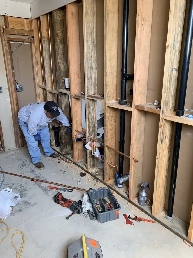 Commercial rough-in plumbing for Commercial Plumbing in Tahoe City